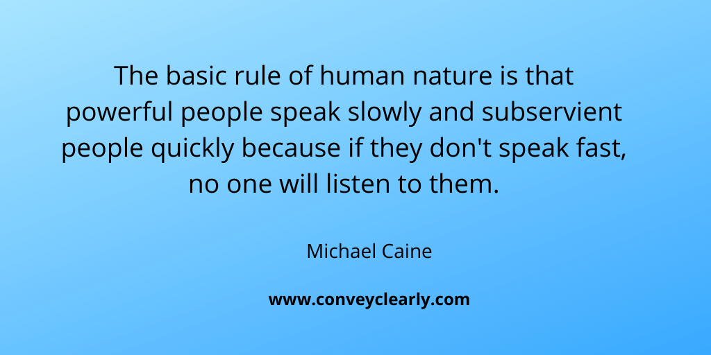 How to Slow Down Your Speech and Get People to Listen