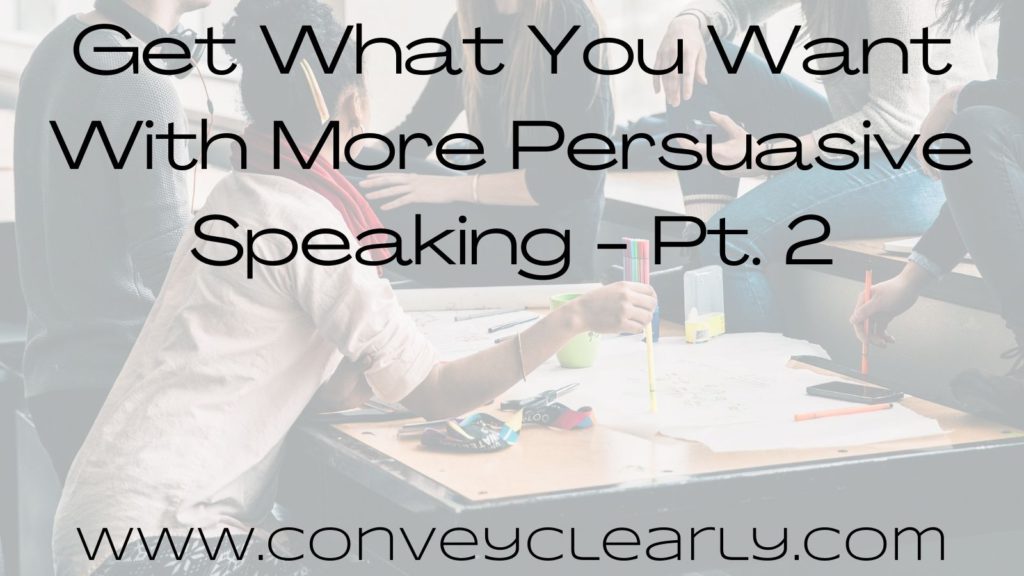 how to be a persuasive speaker