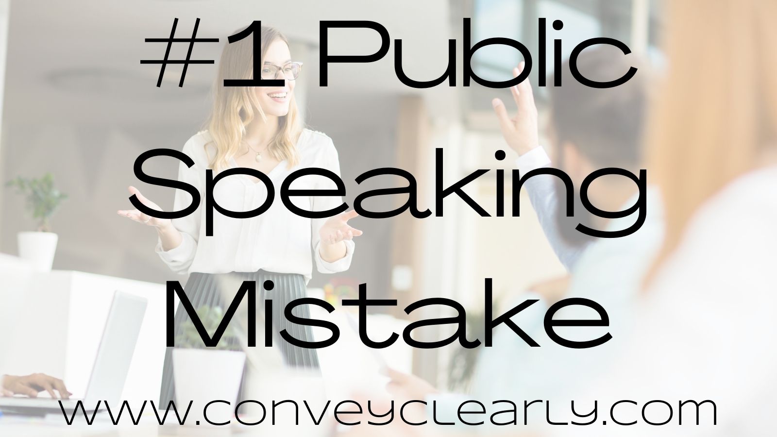 How to recover from public speaking mistakes