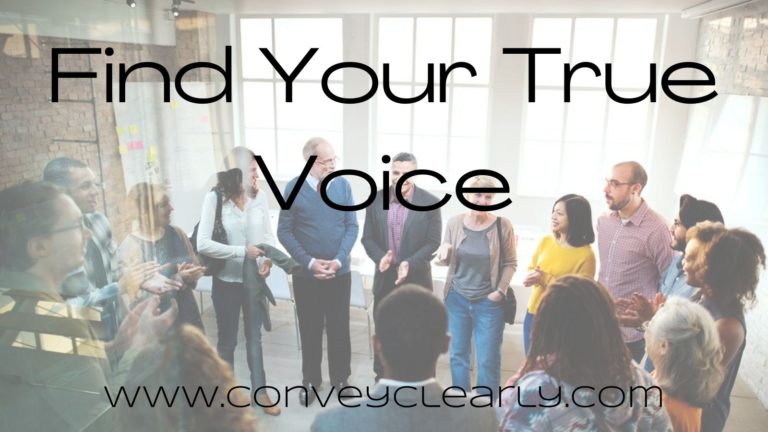 find your true voice