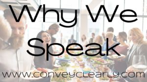 why we speak