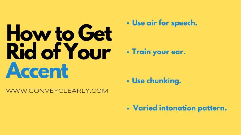 get rid of your accent
