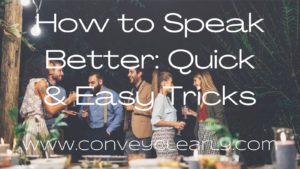 how to speak better