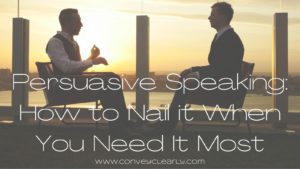 how to be a persuasive speaker