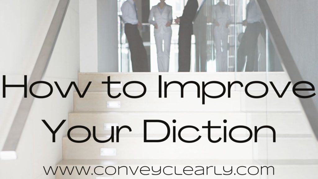how to improve your diction