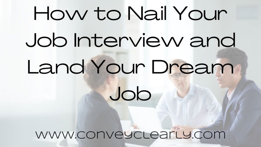 interview tips to land the job