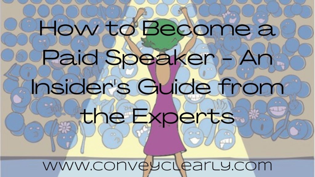 how to become a paid speaker