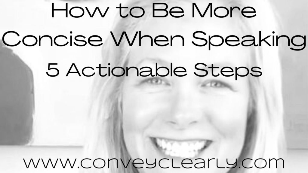 how to be more concise