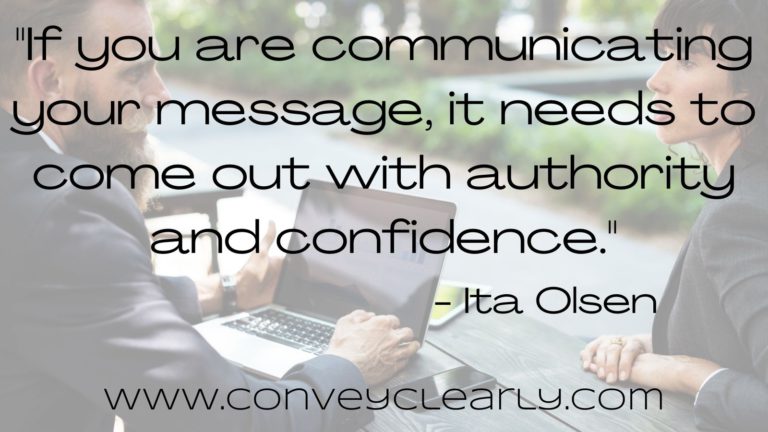 how to speak with authority